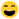 Smiling face with open mouth and smiling eyes